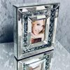 Floating Crystal Medium Photo Frame