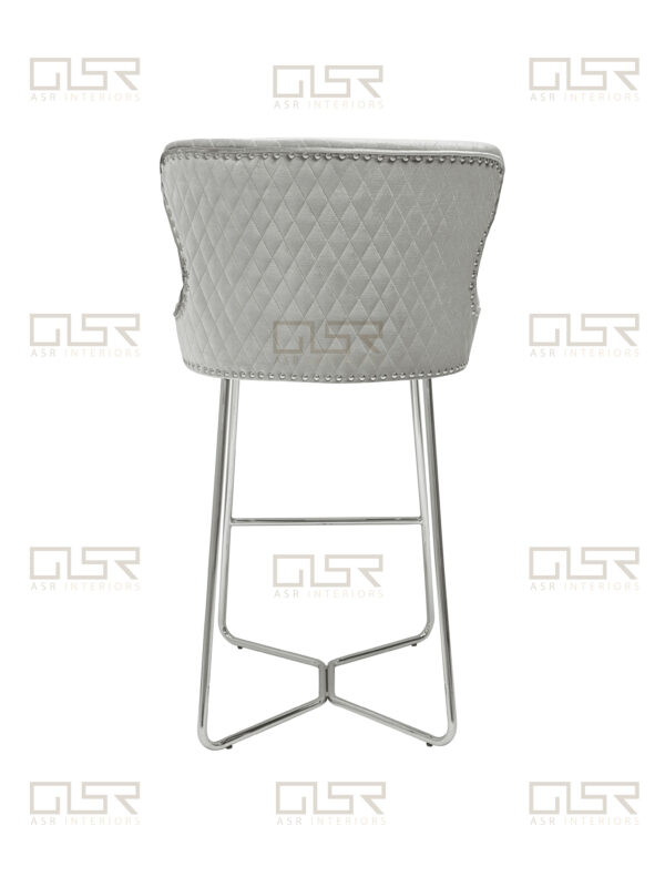 Osaka Silver HQ Bar Stool - Image 2
