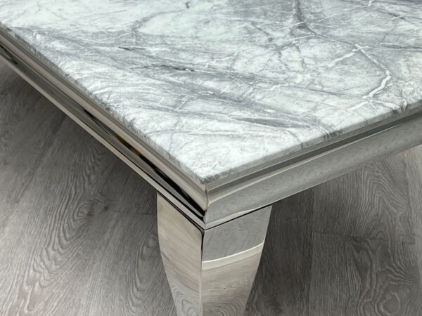 Sofia Grey Marble Coffee Table - Image 2