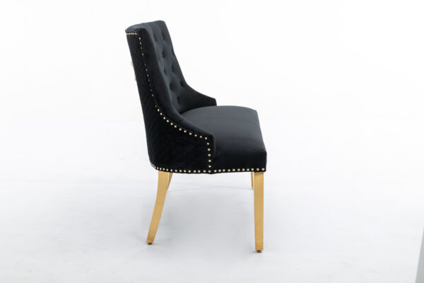 Majestic Gold Black High Back Bench - Image 3