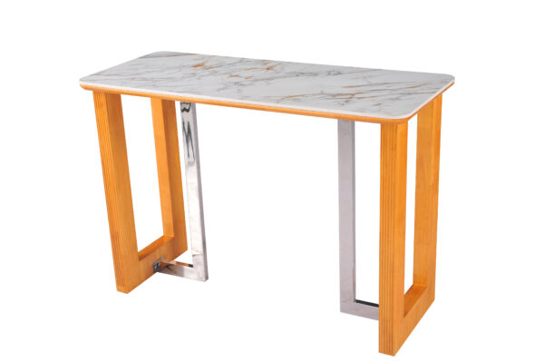 Engelberg Cream & Gold Bar Table