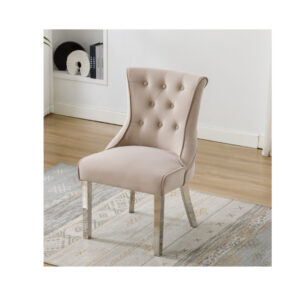 Portland Mink Velvet Dining Chair