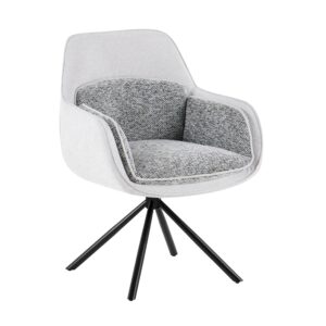 Florence 360 Grey Swivel Chair