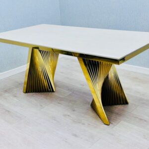 Ravello Cream & Gold Coffee Table