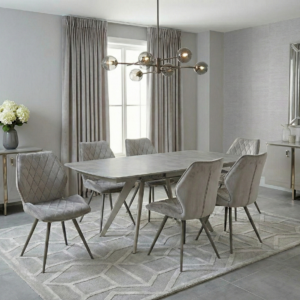 Cambridge Grey Extending Dining Table