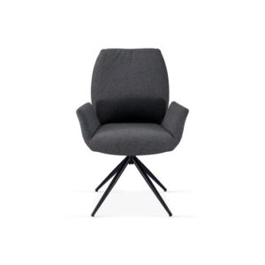 Fairmont 360 Swivel Grey Dining Chair