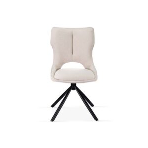 Roseland 360 Swivel Beige Dining Chair