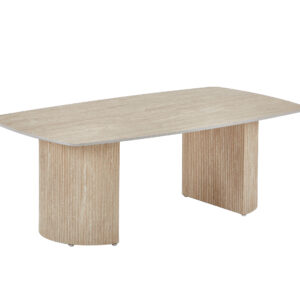 Olympia Beige Ceramic Coffee Table
