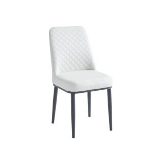 Oxford White PU Dining Chair