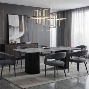 Olympia Grey Ceramic 160cm Table