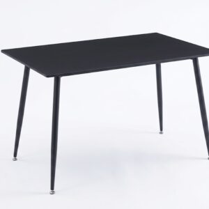 Oxford Black Ceramic 120cm Table